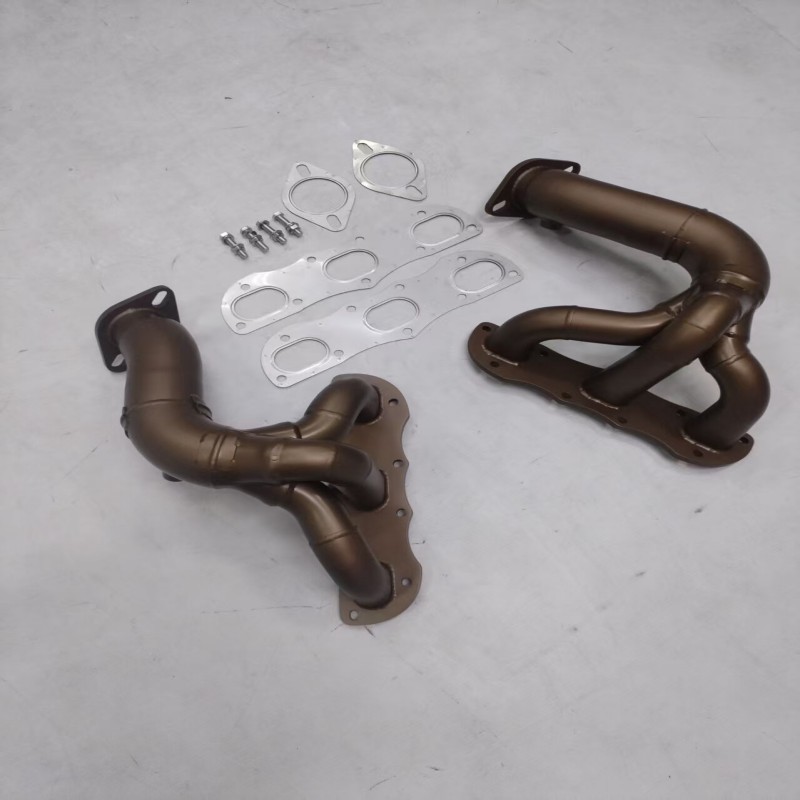 ポルシェ 981 ボクスター / ケイマン用 セラミックコーティング スーパーハイフローヘッダー